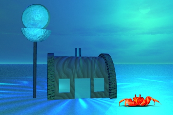 Creation of Krusty Krab: Step 1